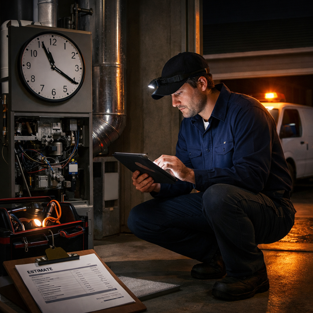 24/7 Emergency Furnace Repair Fairfield, Ohio: Costs, ETA, What To Expect