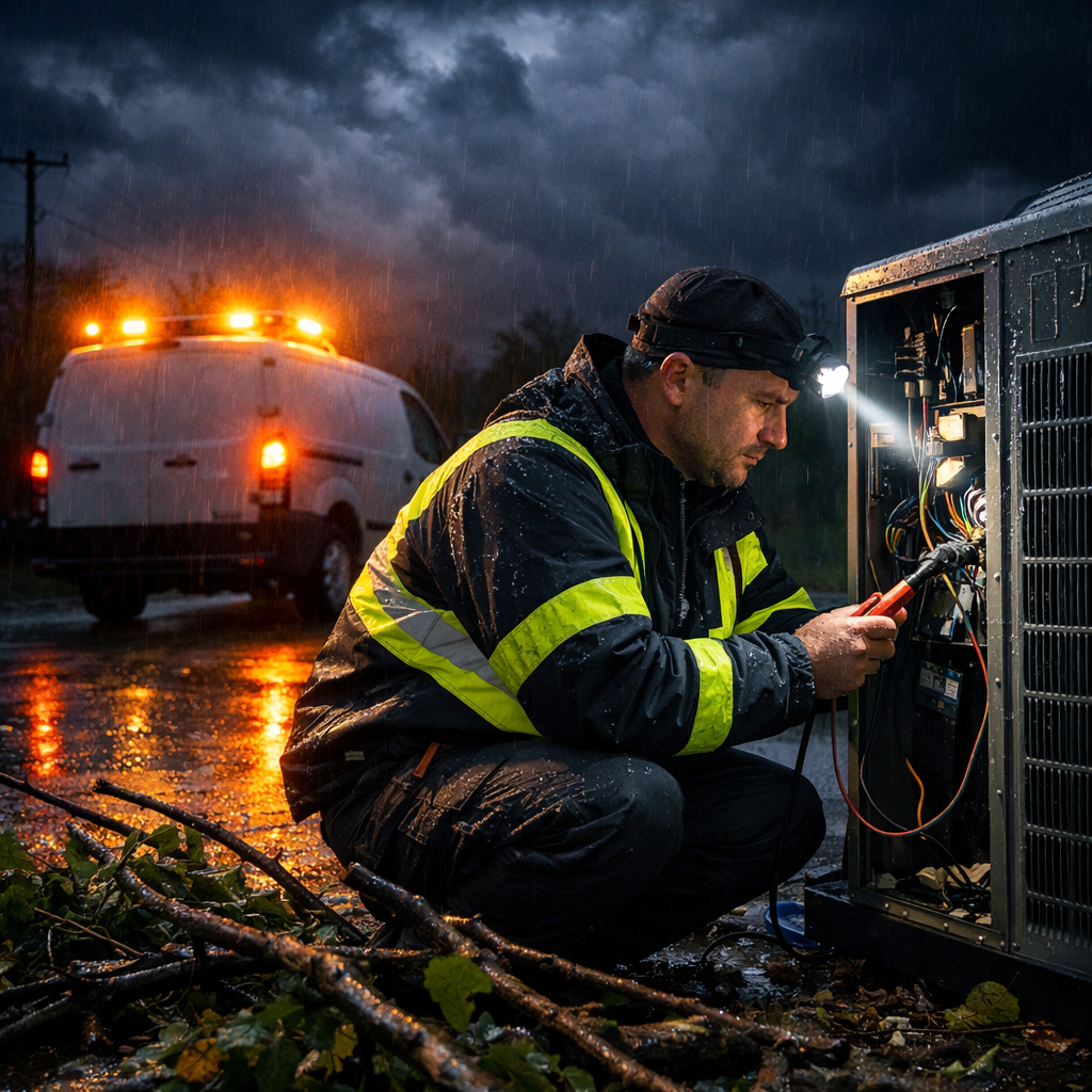 24/7 Emergency HVAC Service in Butler County After Storms