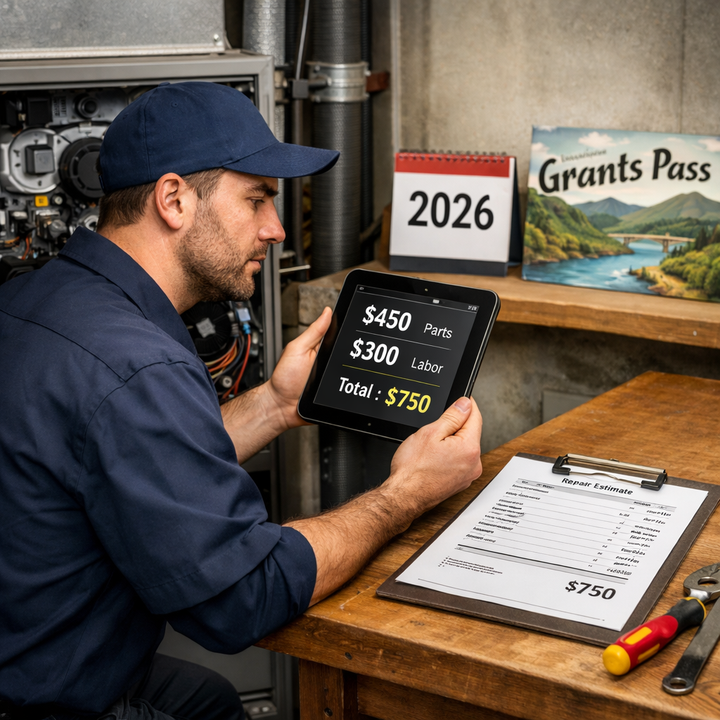 Best Grants Pass Furnace Repair Options in 2026: Costs and Tips