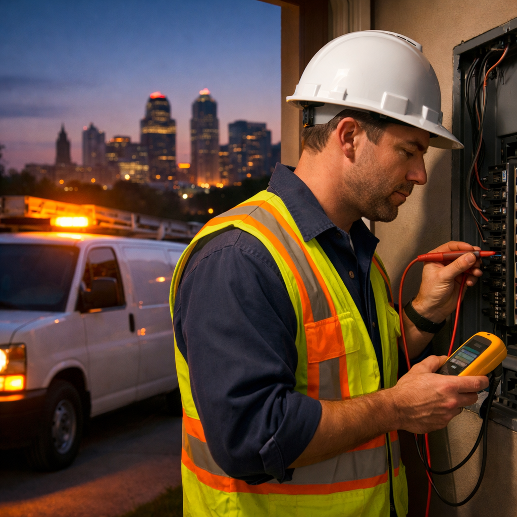 How to Hire a Trusted Emergency Electrician in Kansas City 2026