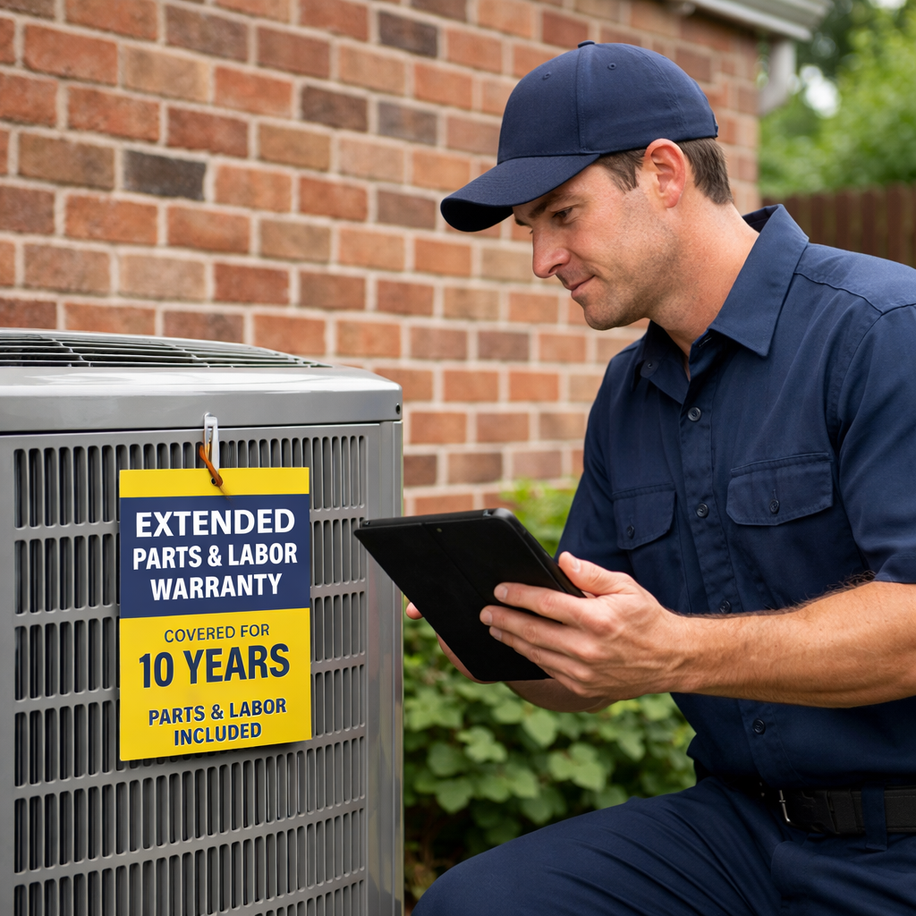 Protect Your AC Investment: Louisville Installers With Extended Parts and Labor Warranties