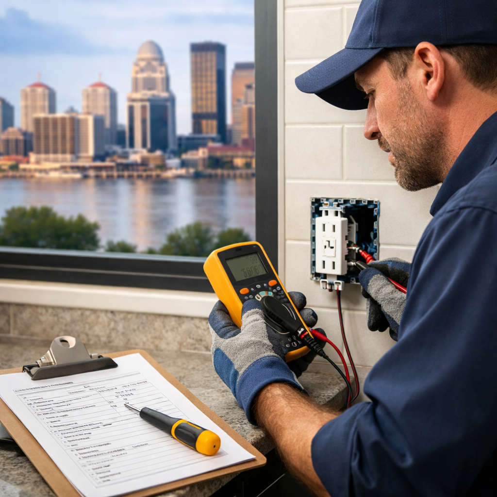 Top Louisville Electricians for GFCI Outlet Installation in 2026